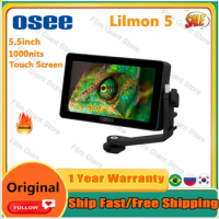 Osee Lilmon 5 5.5 inch Touch Screen 1000 Nits High-Bright DSLR Camera Field Monitor with 3D LUT HDR 4K HDMI- in and Out