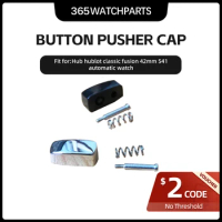Button Pusher Cap for HUB Hublot Classic Fusion 42mm 541 Chronograph Mechanical Watch