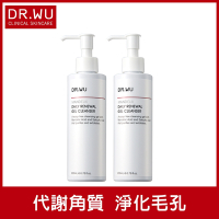 (買一送一)DR.WU 杏仁酸溫和煥膚潔膚露200mL(共2入組)