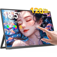 UPERFECT 18.5 Inch 120Hz Touchscreen Portable Monitor 1080P Ultra Slim 100%sRGB IPS Laptop Second Screen Game Display With VESA