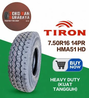 Ban Truk Radial Tiron 750-16 R16 R 16 14PR 14 PR HD HMA51 HD Ban Luar Aja