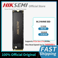 HIKSEMI Solid State Drive PCIe NVME M.2 2280 SSD 512GB 1TB 2TB Hard Drive Disk for Laptop