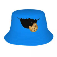 Cookie Monster Mouth Bucket Hats for Women Men Beach Sun Hat Unique Foldable for Outdoor Fisherman Cap Boonie Hat