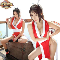 【不知火舞cos】拳皇 不知火舞 COS 忍者 王者榮耀cosplay 女性感角色扮演 白澤拳皇 情趣 女僕裝 調情裝