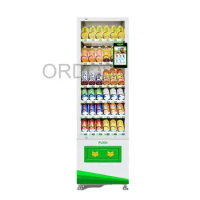 Combo Vending Machine For Snack And Drink Smart Video Automatic Mini Vendor Machine with QR Code Payment Cost Extra