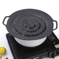 Universal Silicone Pot Lid 30cm Pan Cover Spill Stopper Lid Anti-spill Cooking Pot Lid Silicone Lids for Pot Wok