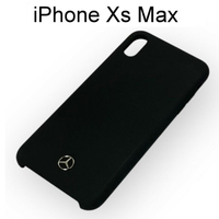 盒損清倉價~賓士BENZ 經典系列背蓋（黑色）iPhone Xs Max【台灣正版公司貨】
