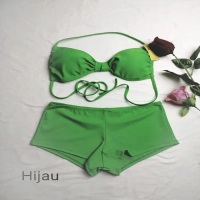 Pakaian Renang Bikini Ikat Bi08 Ada Spon Terbaru