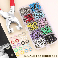 9.5mm Snap Button Plier Durable Metal Snap Button Set With Plier Stable Five-Claw Snap Button Clothe
