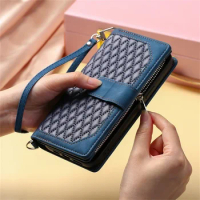 Luxury Leather Case For Motorola MOTO G8 G7 Plus G6 G Play Power Stylus 2023 2022 2021 Lanyard Card Wallet Flip Book Case Cover