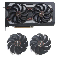 New RX5500 XT GPU fan 6PIN DC12V FD10015M12D suitable for Sapphire RX 5500 5600 5700XT PULSE graphics card cooling fan