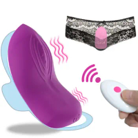 Invisible Wearable Vibrator Adult Sex Toys for Woman Orgasm Masturbator Clitoris Stimulation Remote Control Panties Vibrating