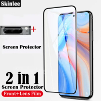 Skinlee 2 in 1 For Google Pixel 8 Pro Phone Camera Protective Film For Google Pixel 8 Transparent Screen Protector