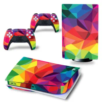 New Skin Sticker for PS5 Standard Disc Edition Decal Cover for PlayStation 5 Console &amp; Controller PS5 Skin Sticker