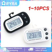1~10PCS Fridge Thermometer Anti-humidity Refrigerator Freezer Electric Digital Thermometer Temperature Monitor LCD Display with