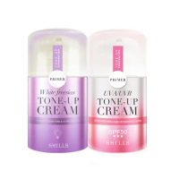 【SHILLS 舒兒絲】仙氣濾鏡UV裸光素顏霜SPF50★★★小仙女+抗UV美白濾鏡素顏霜小蒼蘭