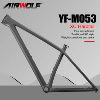 Airwolf T1100 New Design Chameleon Carbon MTB Bicycle Frame 29ER 148*12MM XC Hardtail Thru Axle Carbon Mountain Bike Frameset