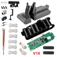 V10 Battery Plastic Case Charging Protection Circuit Board PCB for Dyson V10 25.2V Vacuum Cleaner Absolute SV12 Fluffy