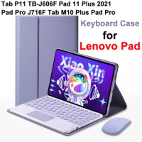 For Lenovo LEGION Y700 Tab P11 Plus Pro Xiaoxin Pad 2024 M10 Plus 3rd 10.6 Case, Keyboard Cover for Lenovo Tab P12 12.7 Pro 12.6