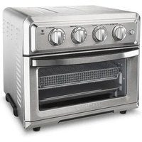 Air Fryer + Convection Toaster Oven by Cuisinart, 7-1 Oven with Bake, Grill, Broil &amp; Warm Options, Stainless Steel, TOA-60