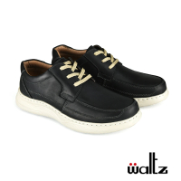 【Waltz】大地系列 輕便舒適 真皮綁帶休閒鞋(522038-02 華爾滋皮鞋)