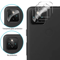[3 Pack] Camera Lens Protector Tempered Glass HD Clear Anti-Scratch Case Friendly For Google Pixel 4A 5G/Pixel 5/Pixel 4 XL