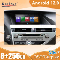 Android Screen For Lexus RX RX270 RX350 RX450 RX200T RX450H 2009-2014 Car Radio With Bluetooth Carplay Central Multimedia Player