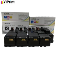 4 Color Toner Cartridge For Xerox Phaser 6020 6022 WorkCentre 6025 6027 MFP Laser Printer Full Powder With Developer