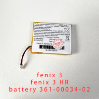 Battery 361-00034-02 For GARMIN Fenix 3 Fenix 3 HR GPS Li-ion Battery Rechargeable Part Replacement