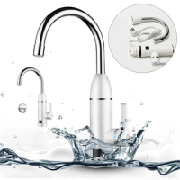 Electric Tankless Water Heater Instant Hot Water Heater Cold Heating Faucet Instantaneous Water Heater for Kitche