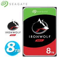 Seagate 3.5吋 8TB 那嘶狼【IronWolf】NAS (ST8000VN002)