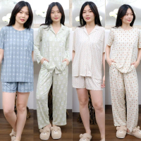Cielyn | TENCEL️ MICROMODAL| Beloved Series | Piyama V-neck | Setelan Piyama Couple