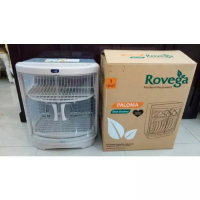 Rak Piring Plastik Rovega Paloma Ada Penutup Transparan Anti Debu Kuat