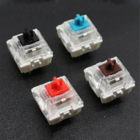 100Pcs Mechanical Keyboard Key Switch for CIY Sockets SMD 3 Pin Thin Pins Compatible with MX switch