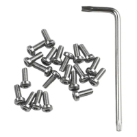 Bottom Cover Screw Screws For -Xiaomi M365 Pro 21Pcs Bottom Battery Cover E Scooter Accessories Electric Scooter Screws Steel