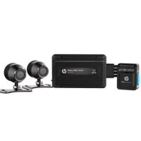【HP 惠普】Moto Cam m650 Pro 前後雙鏡高畫質數位機車行車記錄器(贈128G+車牌架)