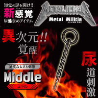 【送270ml潤滑液】●-METALICKAN尿道刺激-Middle