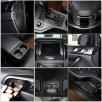 For Ford Ranger 2015-2021 Car Gear Panel Central Control Instrument Decorative Panel Interior Sticker Car Accessories