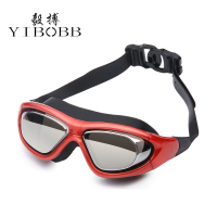 [ จัดด่วน ] Yibo แว่นตากีฬาว่ายน้ำ HD ซิลิโคนป้องกันหมอกว่ายน้ำกันน้ำกรอบใหญ่แว่นตาว่ายน้ำ Unisex