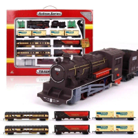 SUPER JUMBO KERETA MAINAN LOKOMOTIF FENFA RAILKING GERBONG REL TRAIN RAILCAR RAILWAY STATION ANGKUTA