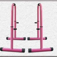 A078 Parallel Bars Stabilizer Dip Stands Home Push Up Stand Workout Dip Bar Adjustable multi-function Pull Up/Chin Up Bar