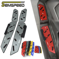 SEMSPEED For Honda Forza350 NSS350 Forza300 2018-2022 2023 Rear Footrest Foot Boards Motorcycle Matting Modified Accessories CNC