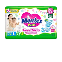 merries pants good skin, ukuran S, M,L, XL Bayi