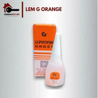 Lem G Orange Korea Alteco Fulloc ASLI ORIGINAL Multifungsi Super Glue Besi Power Glue Ori (3 PCS)