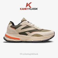 Kanky Klasik Roadstar - Sepatu Sneakers Casual Sport Pria 43 Beige/Khaki