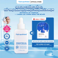 (Tặng Mask ) Tinh Chất Chống Nắng Hỗ Trợ Làm Dịu, Phục Hồi Da Nhạy Cảm Feld Apotheke Panteca Ampoule