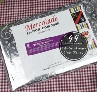 MERCOLADE VIOLET BLUEBERRY Compound 1 KG Ungu bluberi Rainbow Chocolate Cokelat Coklat
