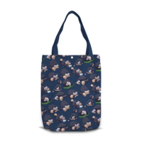 LuciferCat D7141 Anime Shoulder Bags Cartoon Customized Shopping Bag Casual Tote Storage Handbag Gift