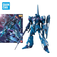 โมเดลอนิเมะกันดั้มแท้ของ Bandai รุ่น MG สเกล 1/100 และ RGZ 95 ReZEL ฟิกเกอร์แอคชั่น ของสะสม ของตกแต่