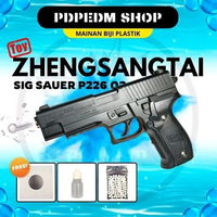 Mainan Biji Plastik ABS Plastik Body Sig Sauer P226 Q2 Zhengsangtai Manual Mainan Biji Plastik
